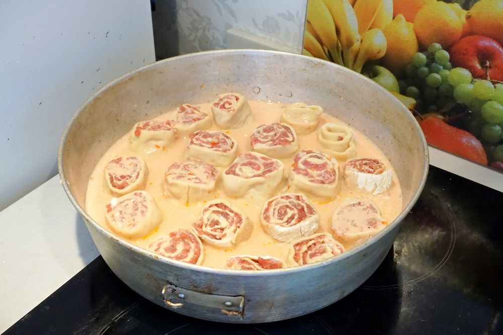 Рецепт ленивых пельменей на сковороде с фото пошагово