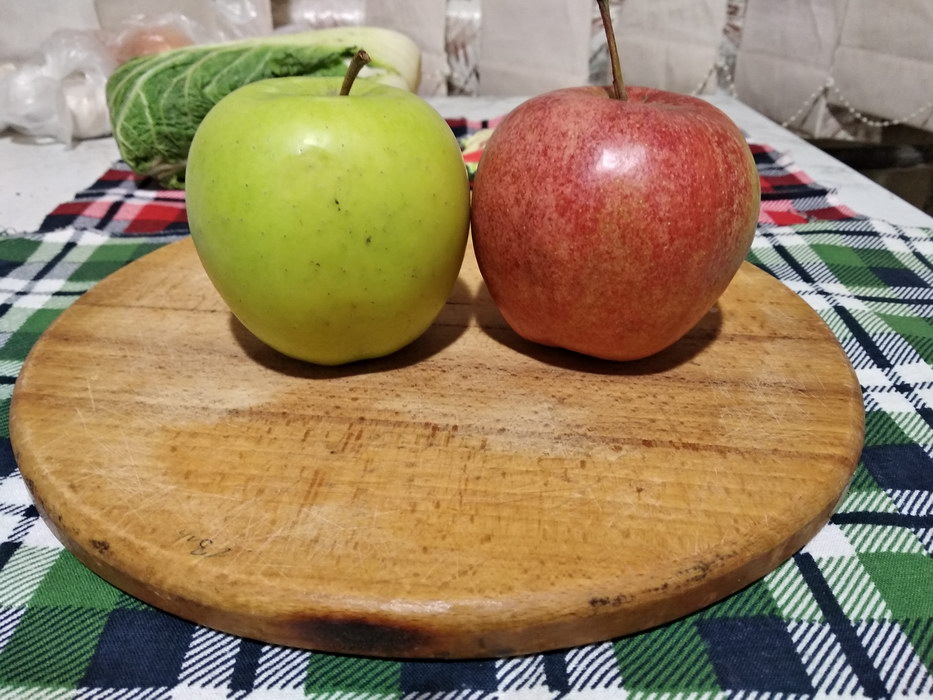 Подготовим яблоки