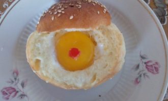 Яичница «Бычий глаз» - сказка на завтрак от бабушки