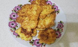 Рецепт нежных оладушек из куриного филе