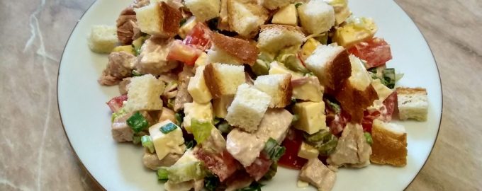 Салат «Баварский» - рецепт мужского салата