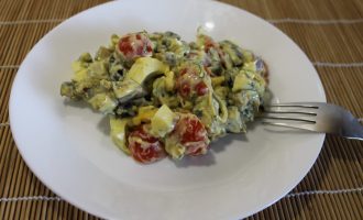 Салат из баклажанов и яиц — яркое сочетание вкусов