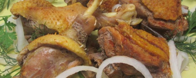 «Божественная утка» - рецепт запечённой утки в маринаде на сухом вине