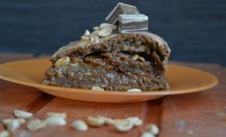 Торт «Сникерс» - шоколад на шоколаде с солёным арахисом – слишком вкусный